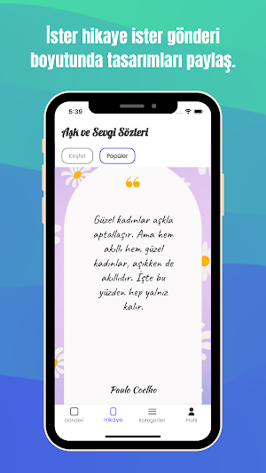 Aşk ve Sevgi Sözleri PRO Screenshot 2