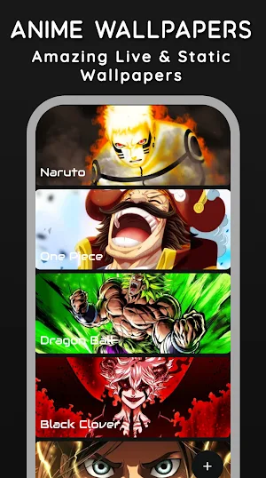 Anime Live Wallpapers Screenshot 1