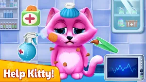 Kitty Daycare Salon Games Screenshot 1