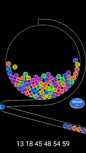 Lotto Draw Machine Screenshot 0