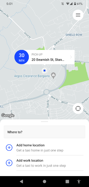 Henderson's Taxis Screenshot 1