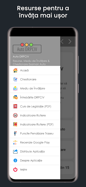 Auto DRPCIV - Chestionare Auto Screenshot 3