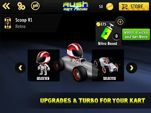 Kart Rush Racing - 3D Online Rival World Tour Screenshot 2