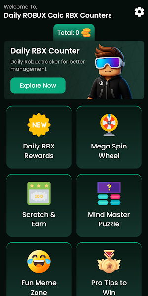 Daily ROBUX Calc: RBX Counters Screenshot 0