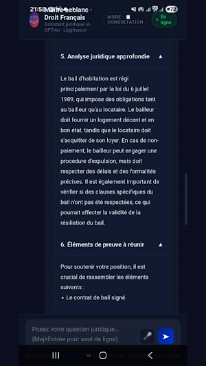 Juridique FR : droit français Screenshot 3