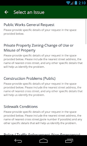 Daly City iHelp Screenshot 3