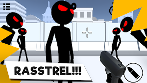 Stickman Shooter: 3D Rasstrel Screenshot 0
