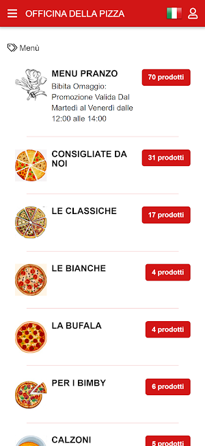 Officina della Pizza Screenshot 1