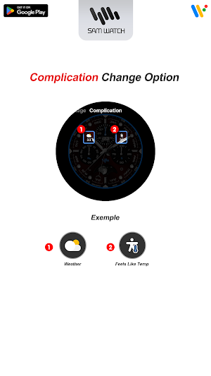 SamWatch Analog B Sports 2024 Screenshot 0
