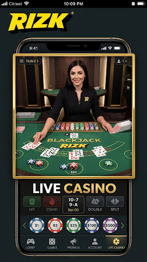 Rizk Casino Screenshot 2