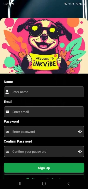 inkVibe Screenshot 2