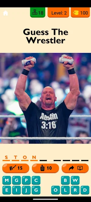 Guess The Wrestler Screenshot 2