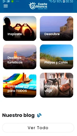 Costa Blanca Turismo Screenshot 1