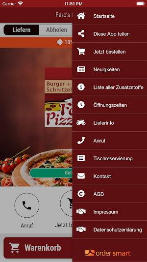 Fero‘s Pizzeria Screenshot 2