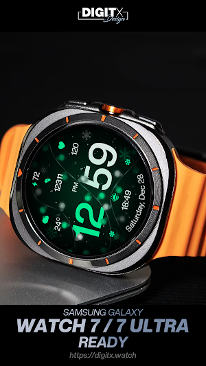 Christmas Ultra Watch Face Screenshot 2