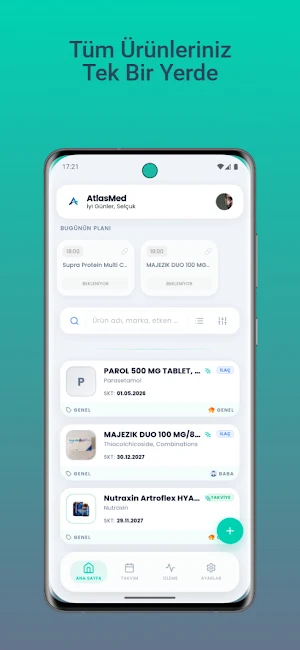 AtlasMed: İlaç ve Takviye Screenshot 1