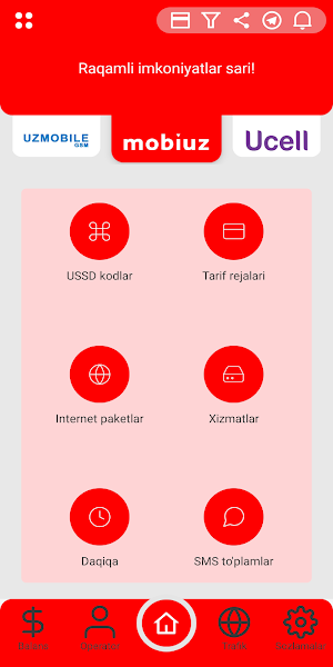 Mobil xizmat Screenshot 0