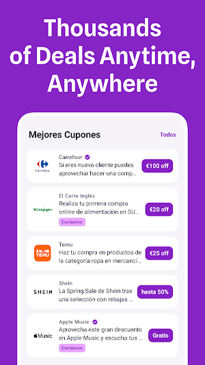 Couponhub: Shopping Coupons Screenshot 2