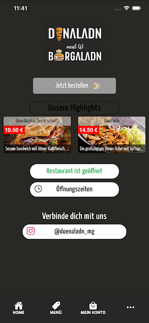 Dönaladn meats Börgaladn Screenshot 0