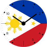 Philippines Analog Watch Face