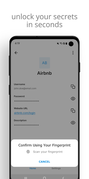 Passbolt - password manager Screenshot 2