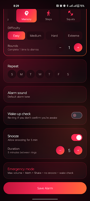 Alarm Mate – Wake-Up Missions Screenshot 2
