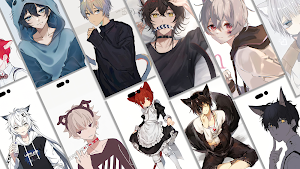 Cat Boy Anime Wallpapers 4K Screenshot 0