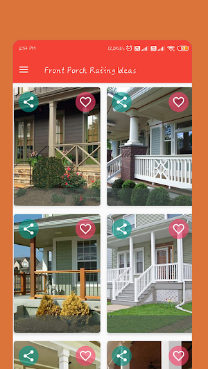 Front Porch Railing Ideas Screenshot 2