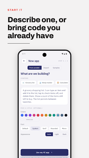 Whittle: Import. Host. Launch! Screenshot 1