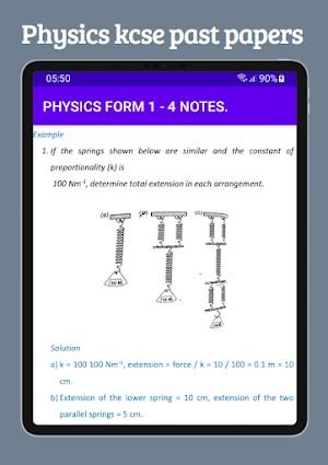 Physics Kcse past papers. Screenshot 2