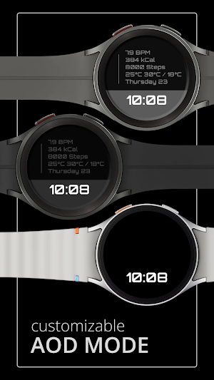 DADAM111: Digital Watch Face Screenshot 3