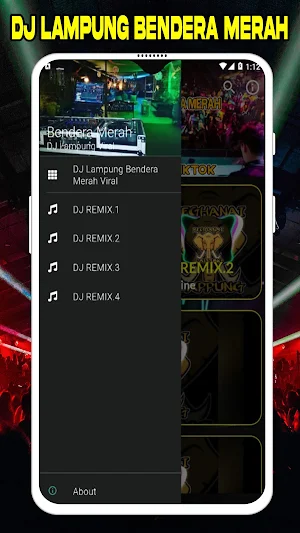 DJ Lampung Bendera Merah Viral Screenshot 2