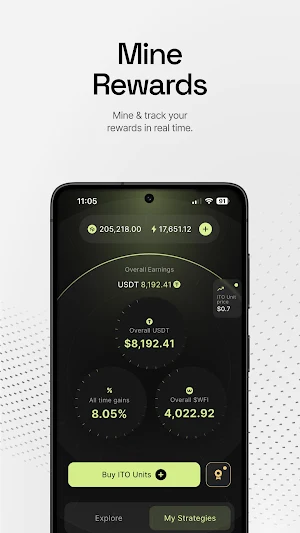 WeFi - Mining & Farming App Screenshot 2