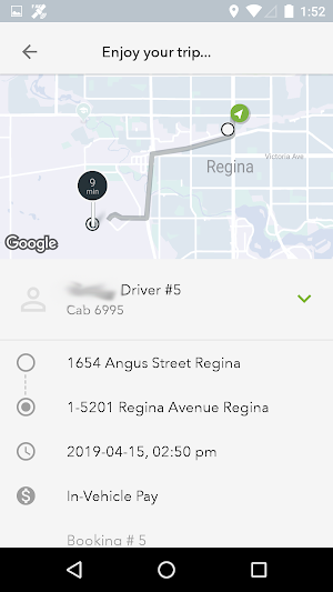 CO-OP TAXI REGINA screenshot 4