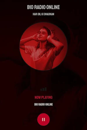 Bio radio online Screenshot 3