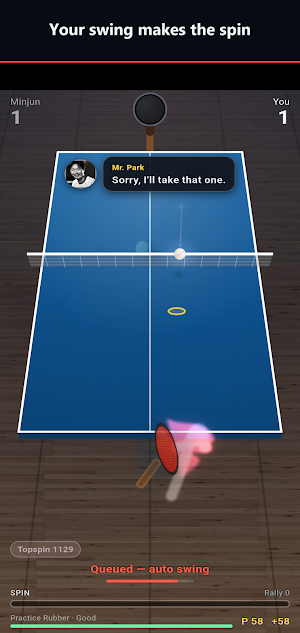 SpinShot - Table Tennis Career Screenshot 3