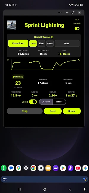 Sprint Lightning Screenshot 3