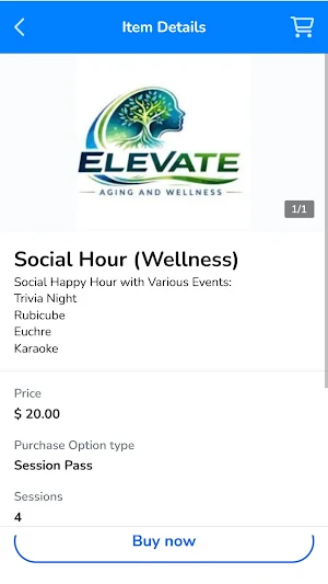 Elevate Aging and Wellness LLC Screenshot 2