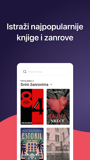Knjigaprica - audio books Screenshot 2