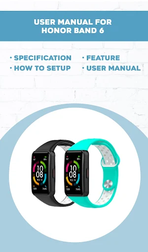 Honor Band 6 Guide App Screenshot 0