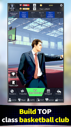 Basketball Club Manager Screenshot 0