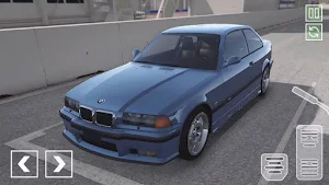 E36: Black Car Drift Extreme Screenshot 0