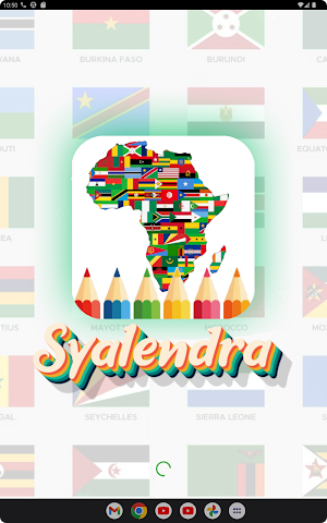 coloring flag African country Screenshot 3