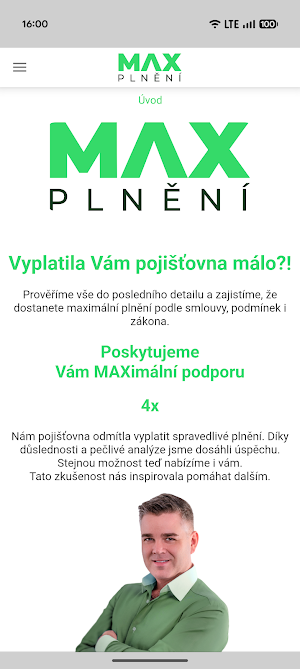 Max Plnění Screenshot 1