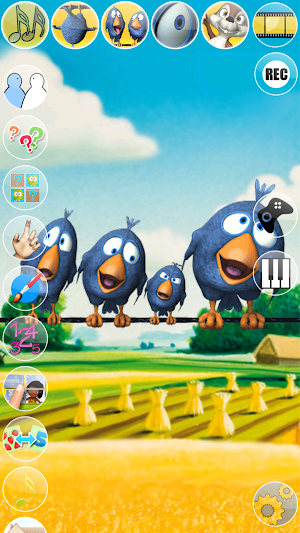 Talking Birds On A Wire Screenshot 0