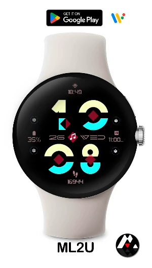 ML2U 190 Watch Face Screenshot 3