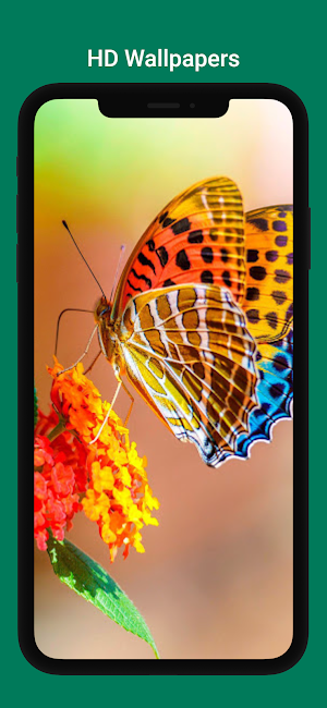 Aesthetic Butterfly Background Screenshot 1