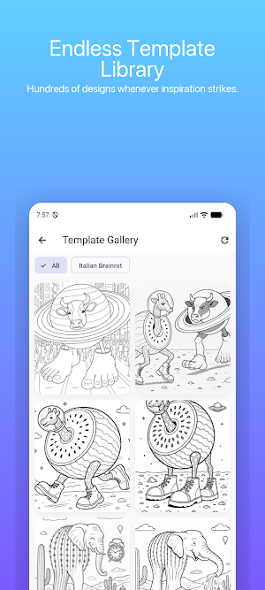 AI Coloring Book Screenshot 3