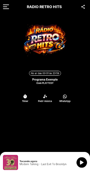 RADIO RETRO HITS Screenshot 0