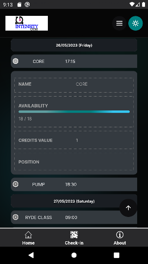 Intensity Gym Screenshot 3
